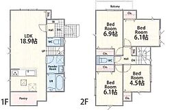 二俣川駅 歩16分 横浜市旭区本宿町 4号棟