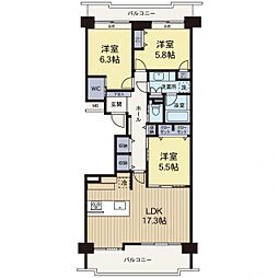 サン・ステージ緑園都市東の街4番館　緑園都市駅　歩6分