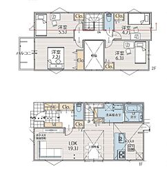 阪東橋駅　歩18分　横浜市南区平楽　2号棟