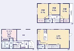 新杉田駅　歩18分　横浜市金沢区富岡東1丁目