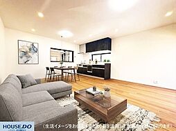 家族が集まるLDKは広々16.5帖