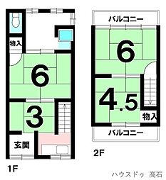 中古テラスハウス　忠岡東1丁目