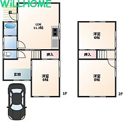 和歌山市木ノ本の一戸建て