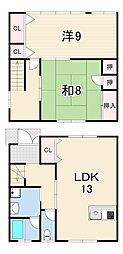 芦屋市三条南町テラスハウス西棟
