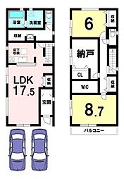 新築戸建 大阪市東淀川区南江口1