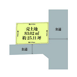 堺市美原区菩提　売土地