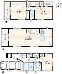 新築戸建て　川崎市幸区下平間