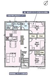 高崎市箕郷町上芝第8　新築分譲住宅全4棟　4号棟