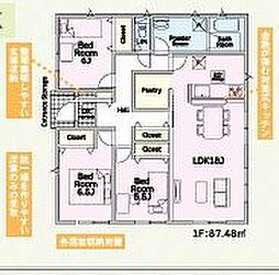 高崎市箕郷町白川第2新築分譲住宅全6棟　2号棟