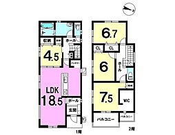 新築戸建　福岡市南区西長住2丁目　4号棟