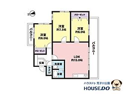 カーサ東泉　7階　3ＬＤＫ