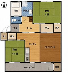 南十番ハイツ2号棟