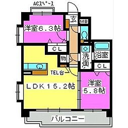 エルハイム室見III 401