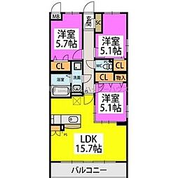 ハッピネス若葉台II 301