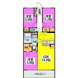 ハッピネス若葉台II 303