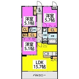 ハッピネス若葉台II 304