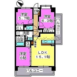 サンライト　キャッスル 601