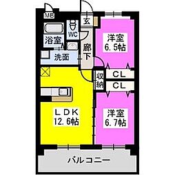 メゾン　クレア愛宕南 502