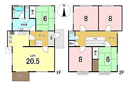 厚木市　及川　一戸建て　5ＬＤＫ
