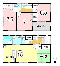 厚木市　飯山　一戸建て　4ＬＤＫ