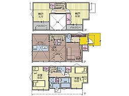 横浜市 南区大岡1丁目 戸建て 1号棟