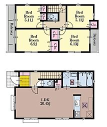 横浜市 青葉区荏田西3丁目 戸建1号棟