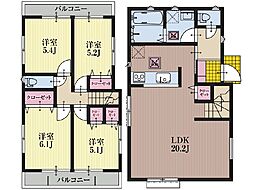 横浜市南区永田山王台　新築戸建　1号棟