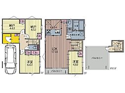 横浜市 中区本牧 間門 戸建て 4号棟