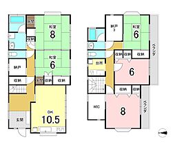 伊勢原市　沼目　一戸建て　5ＳＤＫ