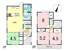 伊勢原市　三ノ宮　一戸建て　4ＬＤＫ