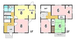 伊勢原市　沼目　一戸建て　4ＤＫ