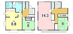 秦野市　南矢名　一戸建て　3ＬＤＫ