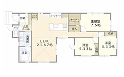 八街市富山　中古戸建