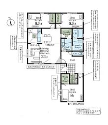 茂原市東部台1丁目第2　2号棟
