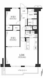 野中北スカイハイツ　7階部分