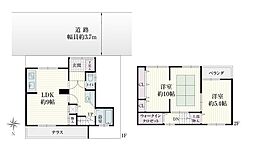 川西市錦松台中古テラスハウス