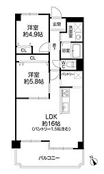 ユニハイム千舟参番館(最上階11階部分)