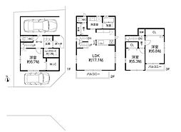西宮市上ヶ原十番町新築戸建(3LDKWIC)