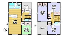 彦根市彦富町1号棟新築戸建