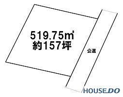 ひたちなか市沢メキの売り土地