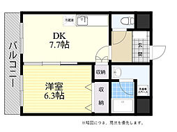 ハピネス鶴崎 401