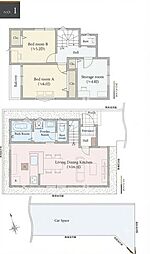 新築分譲住宅　前沢4丁目　全3分譲住宅/2号棟