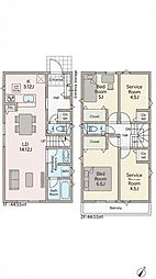 新築分譲住宅　国分寺東戸倉　全4分譲住宅/2号棟