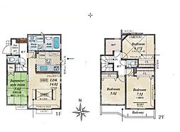 大沼町6丁目新築一戸建て 2号棟