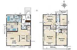 大沼町6丁目新築一戸建て 3号棟
