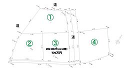 千曲市 大字内川（千曲駅） 住宅用地　3区画