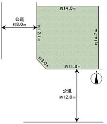 平和2条7丁目　土地