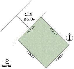 八軒9条東3丁目　土地
