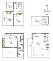 角地の戸建「豊島Newhouse」