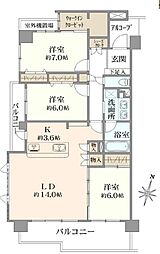 角の部屋「レクセルマンション北千住」北千住Selection